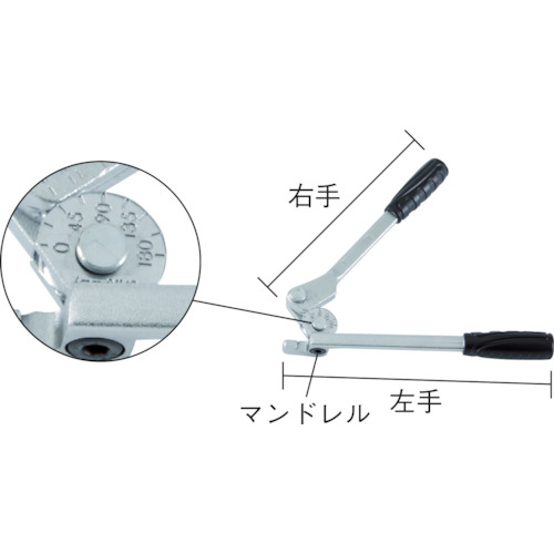 TRUSCO 763-0662 TTB-6M チューブベンダー 6粍用 7630662