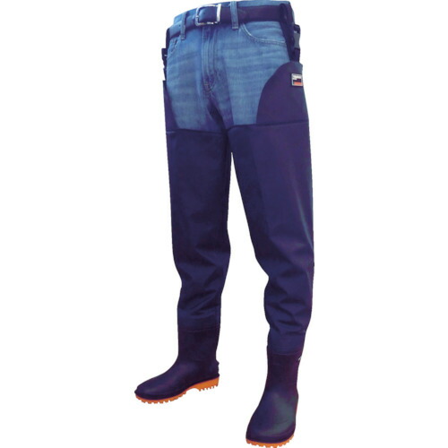 TRUSCO 836-4766 THLW-270 PVC軽御役目用ヒップウェーダー 27.0糎 8364766