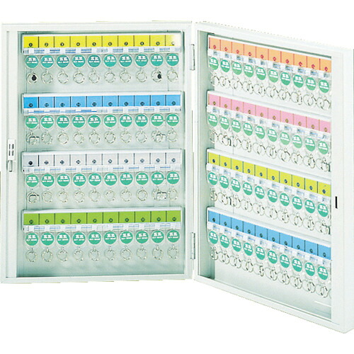 TRUSCO 836-8805 KD-80 キーボックス ダイヤルキー仕様 ホルダ数80個 8368805