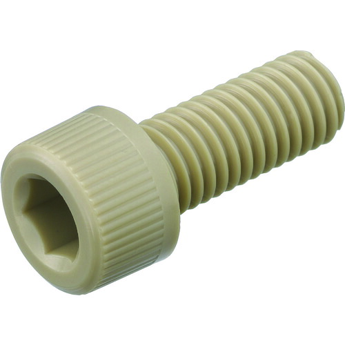 TRUSCO 208-1683 BPEEK-CBM3X25 ポリエーテルエーテルケトン(PEEK)六角穴付ボルト M3X25 50本入 2081683