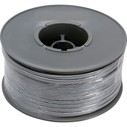 TRUSCO 257-2509 VFF2.0-2C-100GY VFFビニール吊りひも2.0SQ 100m 薄墨色 2572509 電線・ケーブル-電設資材