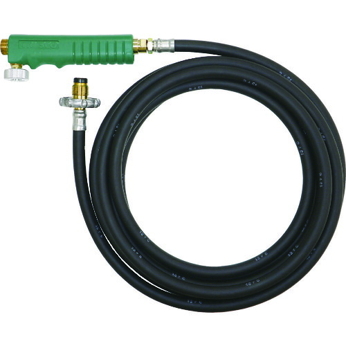 TRUSCO 273-5628 TB-H5MB プロパンバーナー用ホース 5M バルブ付 2735628