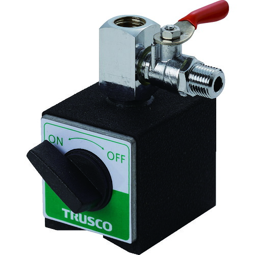 TRUSCO 278-7164 TMBC-1 マグネットベースクーラント 1軸用 ノズル有りの実 2787164