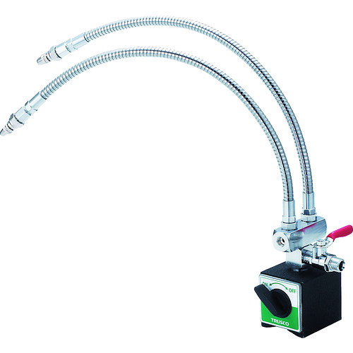 TRUSCO 278-7202 TMBC-2-R400 マグネットベースクーラント 2軸用 ノズル400mm 2787202