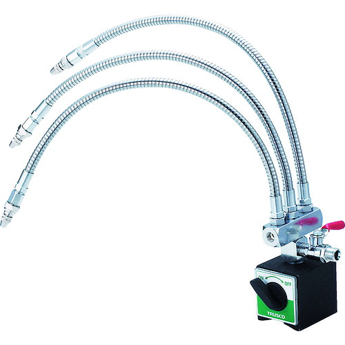 TRUSCO 278-7211 TMBC-3-R400 マグネットベースクーラント 3軸用 ノズル400mm 2787211