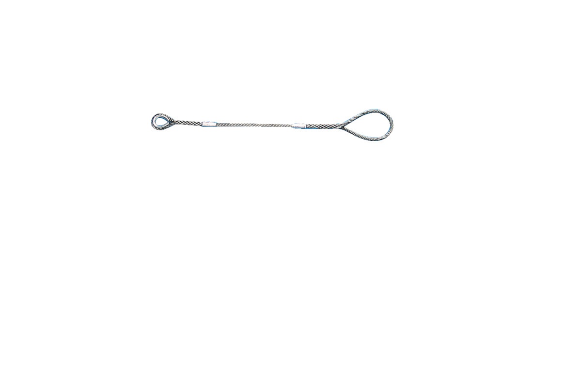 TRUSCO 286-9527 GRB-9S2.5 Wスリング Bタイプ 片端シンブル入リ 9mmX2.5m 2869527
