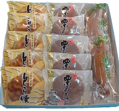 楽天市場 幸成堂の和菓子詰め合わせとら焼き５個栗みかさ５個若あゆ6個 和風雑貨と有田みかん心斎橋花房