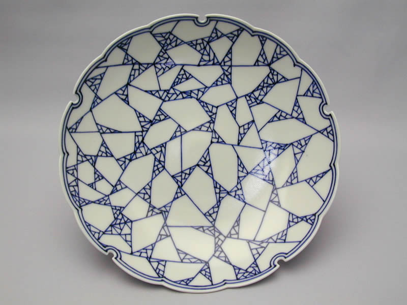 石井桃子 花唐草 七寸リム皿 2枚セット 深型皿 スープ皿 楽天市場】石井桃子 花唐草 7寸リム皿 /和食器 陶器 砥部焼 作家