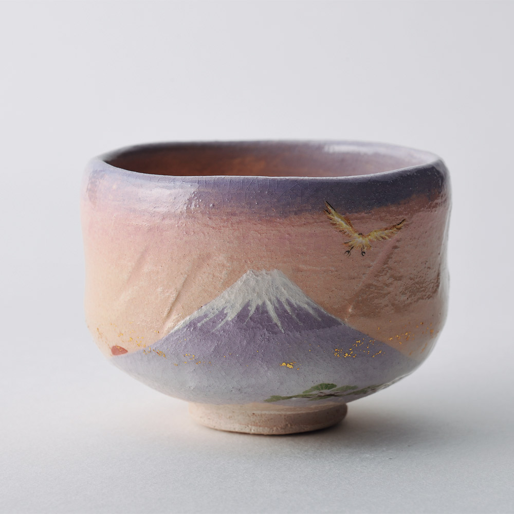 楽入窯　2025年新春作品　[勅題茶碗] 初夢の絵｜和風雑貨と有田みかん心斎橋花房