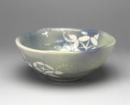 海外ブランド 12年初春作品吹きゴス朝顔図 平茶碗 和風雑貨と有田みかん心斎橋花房 半額特売 Www Csirn Com Br