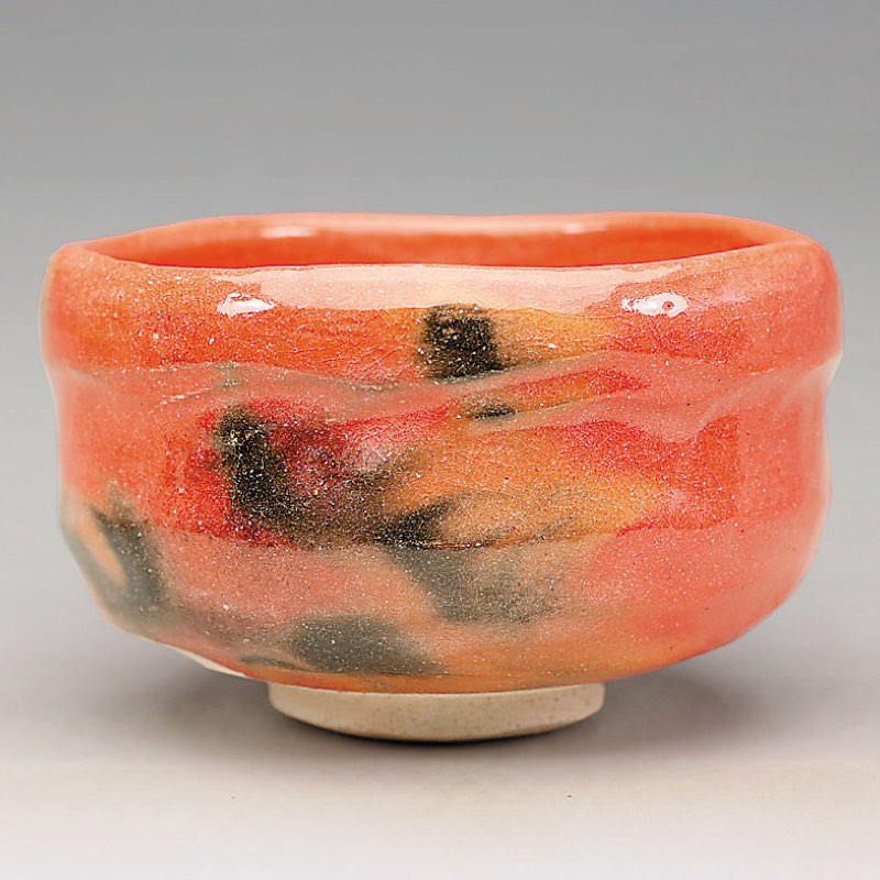 【茶道具】吉村楽入作　飴釉茶入 茶道具】吉村楽入作 飴釉茶入 茶道具】吉村楽入作 飴釉茶入 （
