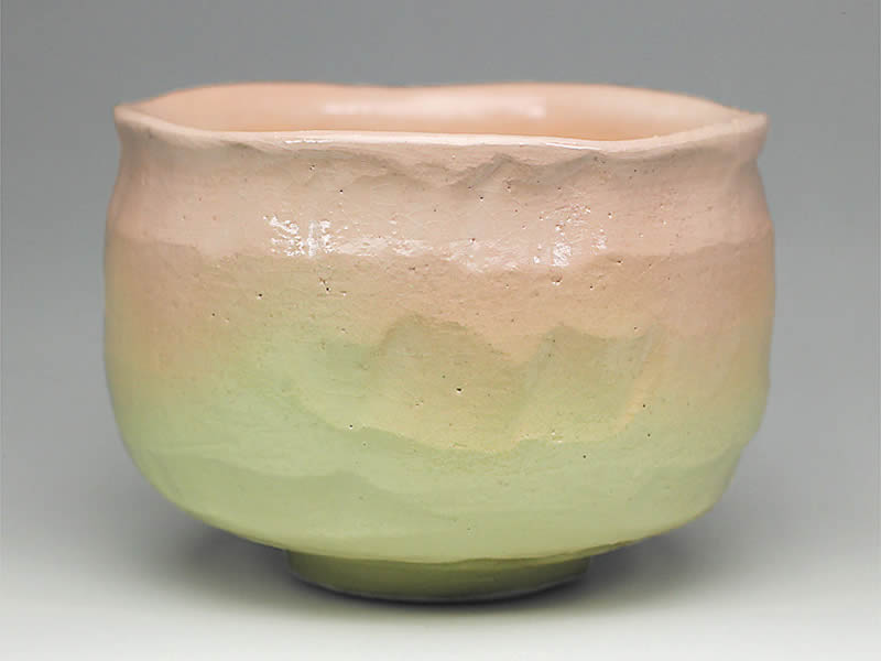 吉村楽入　2018年初春作品　「春霞」茶碗｜和風雑貨と有田みかん心斎橋花房