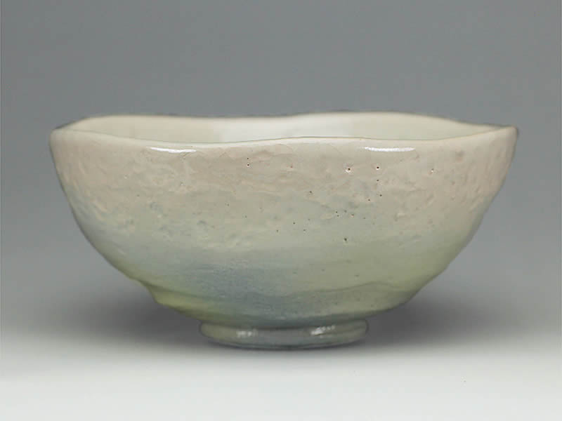 吉村楽入 2018年初春細工物 「みなも」 茶碗 抹茶茶碗-茶道具・湯呑・急須-キッチン用品・食器・調理器具