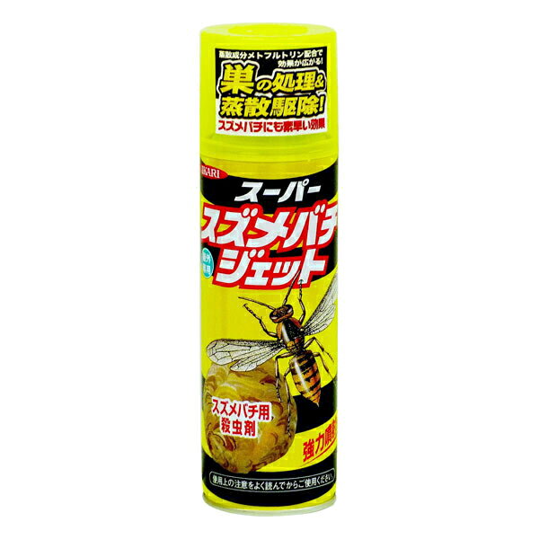 蜂 楽天市場】殺虫剤 スーパースズメバチジェット 480ml イカリ消毒