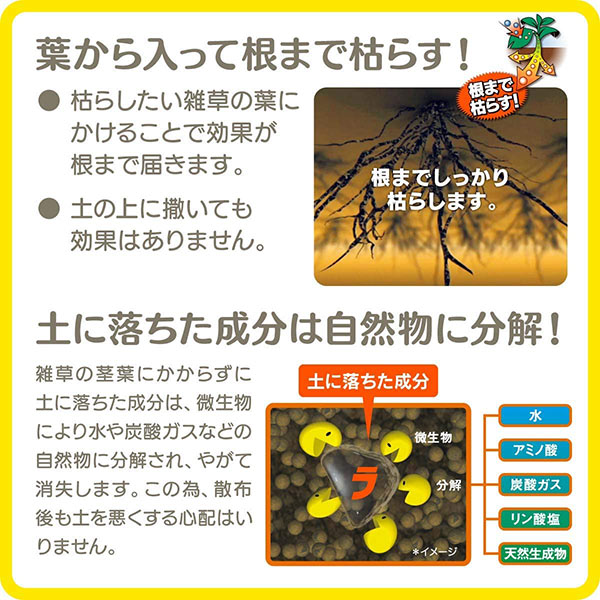 除草剤ラウンドアップ雑草ラウンドアップマックスロードAL4.5L日産化学