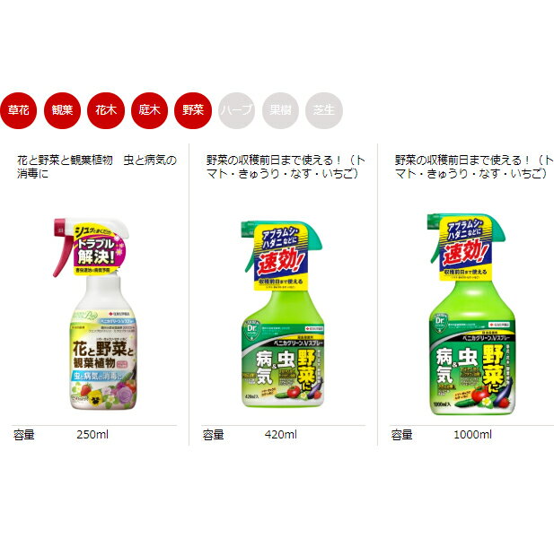 殺虫剤 殺菌剤 殺菌剤 野菜 殺虫剤 野菜 ベニカグリーンvスプレー 1000ml 15個 ケース販売 住友化学園芸 イーハナス店野菜と花の病害虫防除に