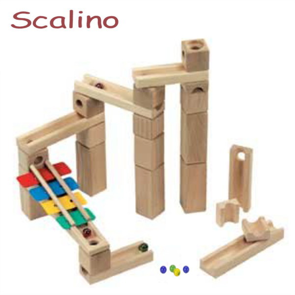 楽天市場 クーポン配布中 スカリーノ 鉄琴セット おまけのビー玉5個付き ラッピング無料 Scalino 正規輸入品 ニキティキ ピタゴラスイッチ 木のおもちゃ 積木 積み木 知育玩具 出産祝い お誕生祝い 楽天 送料無料 いーいんてりあ シルクシーツ絹