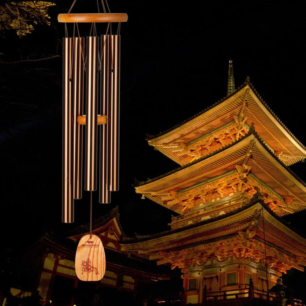 楽天市場】ピッコロチャイム WPI031 ウィンドチャイム ウッドストック