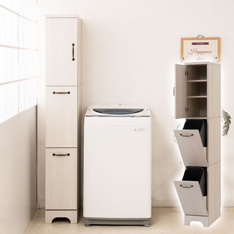 Sort 花車ランドリーストッカー 2弁える脱ぐカゴ御付 横幅25 白いこと色つや 洗浄剤納める 柔か剤ストッカー 収納倉 ツキ ランドリーラック 収納棚 門付き 収納庫 御召しもの 西洋手ぬぐい収納 はだ着収納 スリム 切込収納 送料無料 Marchesoni Com Br
