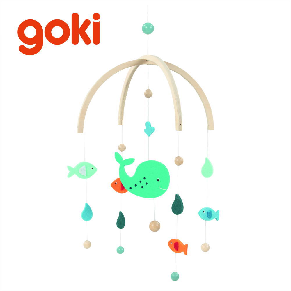 楽天市場】メール便OK 木のおもちゃ ドイツ goki ゴキ社 モビール