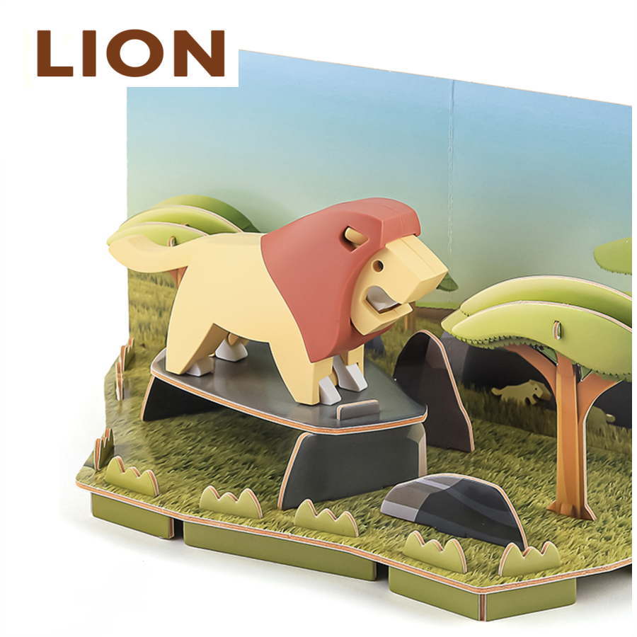 楽天市場】ハーフトイズ・ライオン HTA001 hta001 動物 骨 おもちゃ