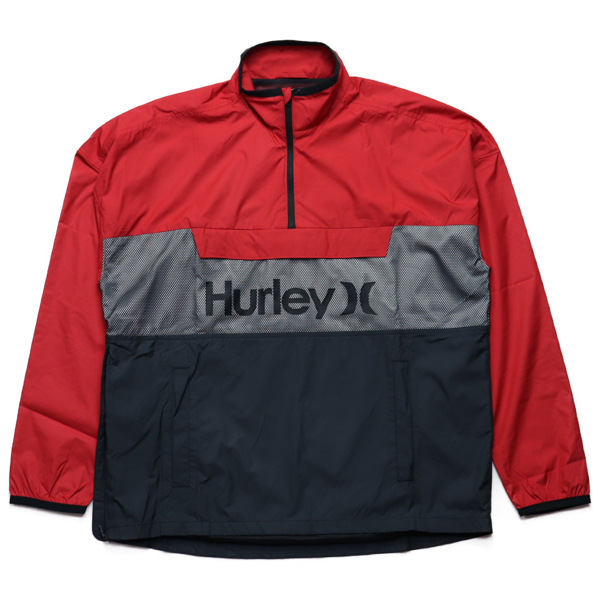数量限定 Hurley アノラックジャケット 黒ｘ赤 Siege Anorack Jacket 687 Blackｘred ハーレー メンズサイズ 即納特典付き Www Or Hu
