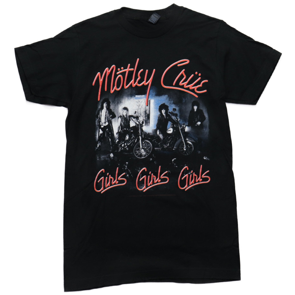【楽天市場】MOTLEY CRUE Tシャツ 黒 GIRLS GIRLS GIRLS：EXTRAISSUE ／ エクストライシュー