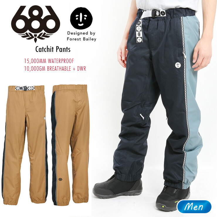 19-20 686 シックスエイトシックス CATCHIT Pant スノーボードパンツ