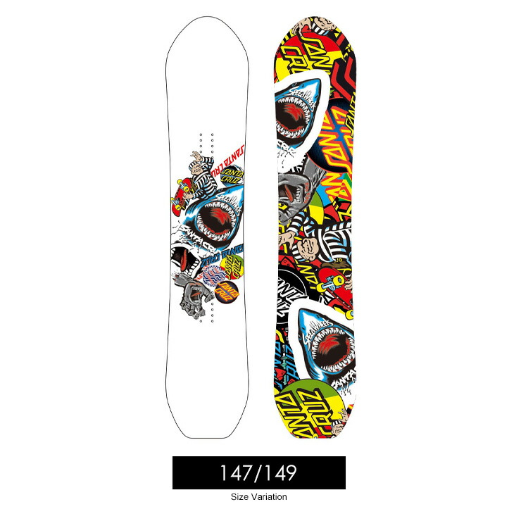 15日のみ使える最大3500円オフクーポン 早期予約 21 22 22 Santacruz サンタクルーズ Decal 2 デカール2 スノーボード 板 メンズ Jsbcスノータウン Lojascarrossel Com Br