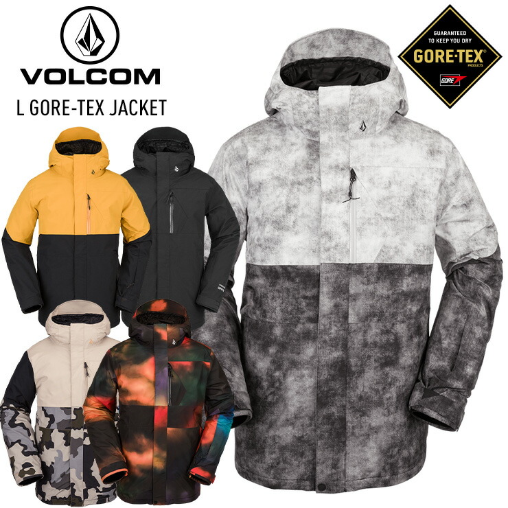 スノボー ジャケット Jacket Volcom Jsbcスノータウン ウェア 早期予約 スキー Volcom Jsbcスノータウン Gore Tex L 21 22 早期ポイントup中 ボルコム エルゴアテックスジャケット 22 スノーボード 早期予約