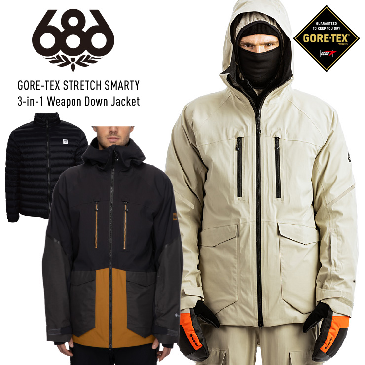 限定価格セール！ 21-22 686 GORE-TEX STRETCH SMARTY 3-in-1 Weapon