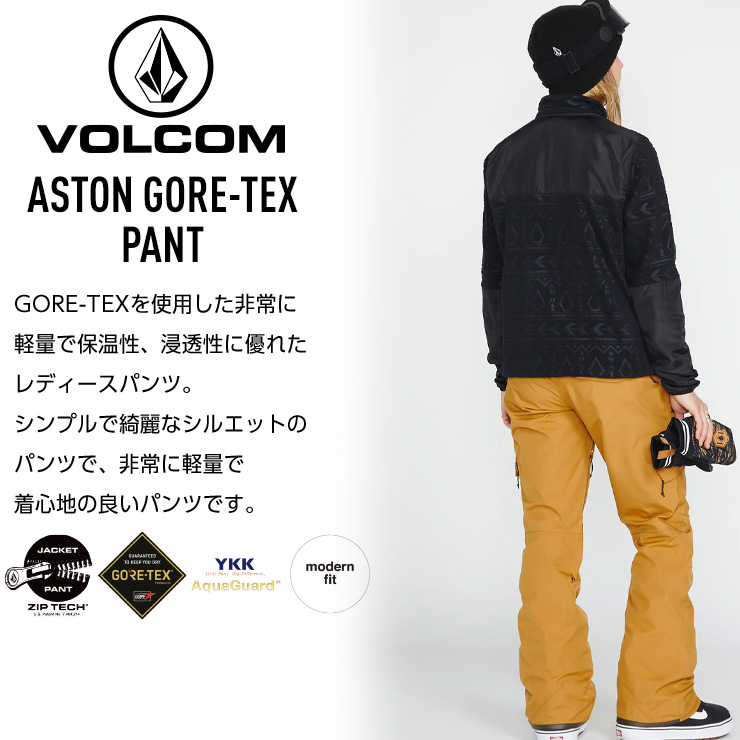 ウエア Volcom goretexスノボパンツ ウィメンズ 3gOPV-m85408575368