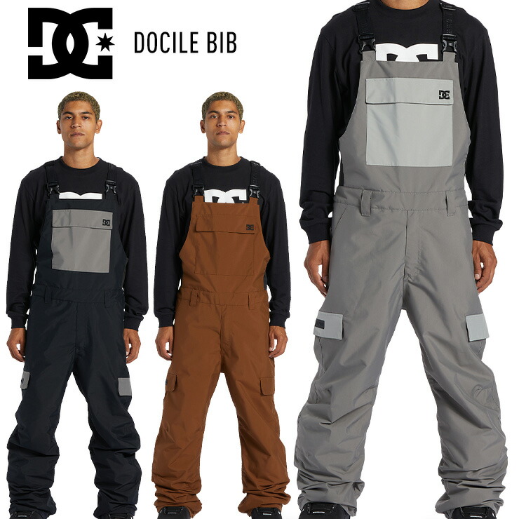 DCシューズ ビブパンツ XLメンズ BRIGADE 45K BIB Brigade 45K - Technical Snow Bib Pants for Men | DC Shoes