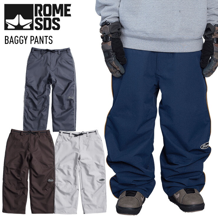 楽天市場】正規品 23-24 ROME SDS ローム BAGGY PANTS バギー