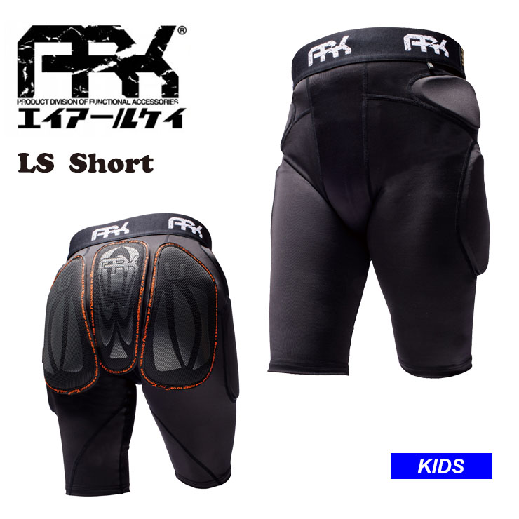 23-24 ARK エイアールケイ LS Short AR12308 プロテクター 下半身 スノーボード 子供用 キッズ ジュニア｜JSBCスノータウン
