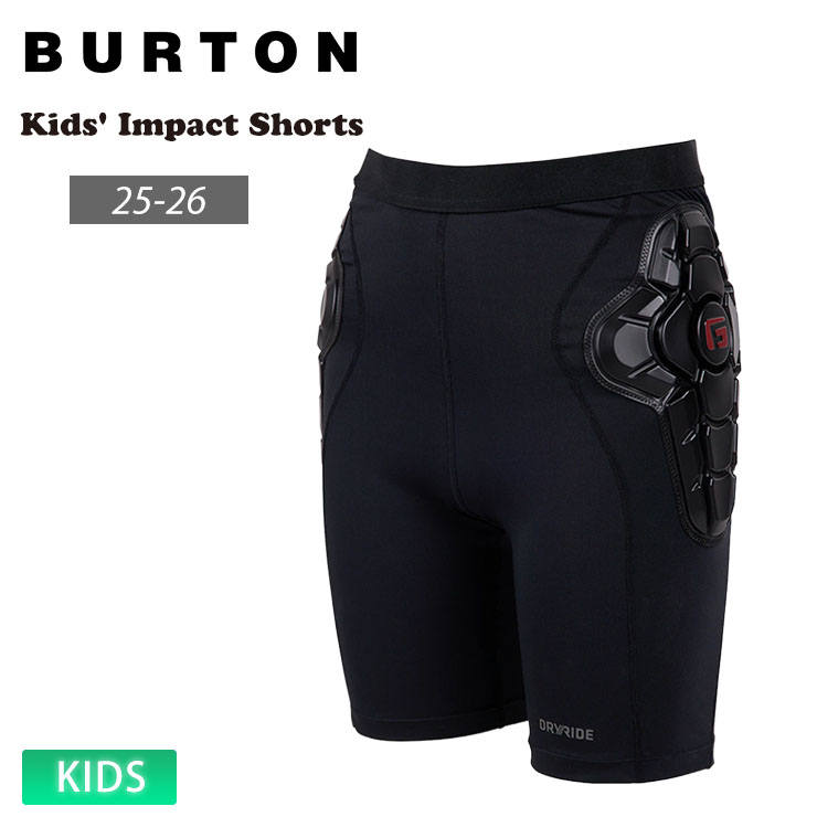 BURTON バートン Kids' Impact Shorts インパクト ショーツ プロテクター キッズ スノーボード|JSBCスノータウン