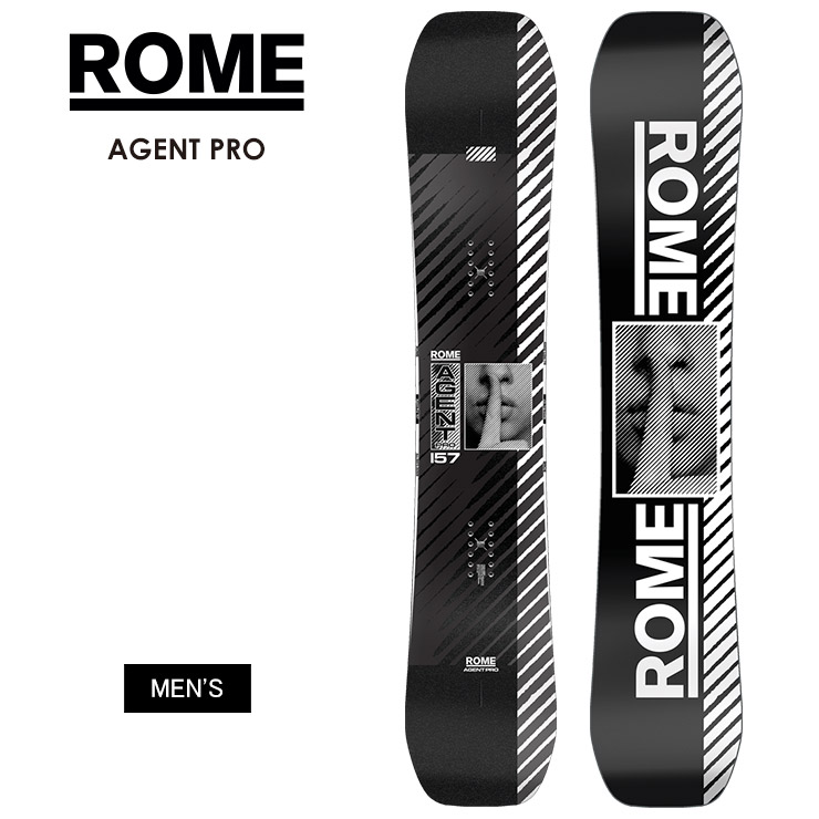 ROME SDS AGENT 158cm スノーボード最終価格 楽天市場】25-26 ROME/ローム AGENT エージェント メンズ