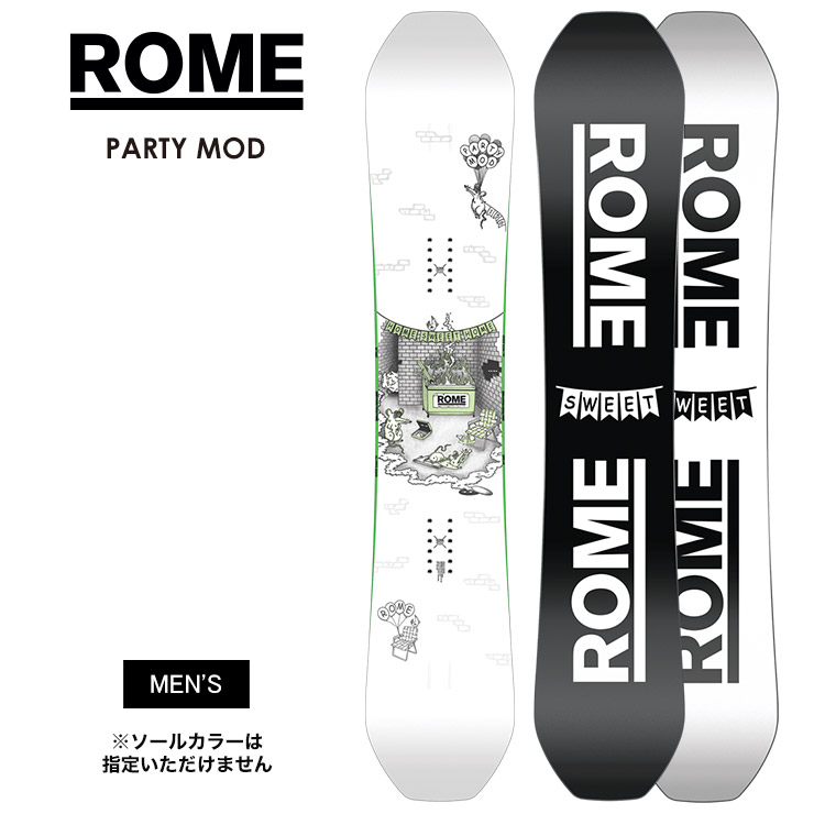 Stale Crewzer スノーボード　24-25 新品　155cm Rome Snowboards 『 Stale Crewzer 』 24-25 ローム ステイル