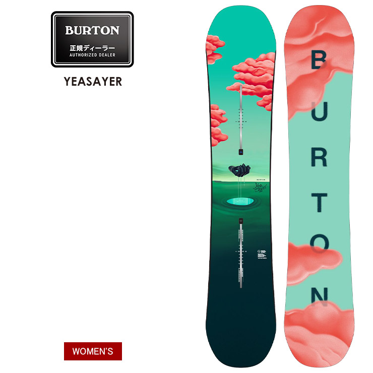 楽天市場】BURTON バートン スノーボード 板 レディース Women's