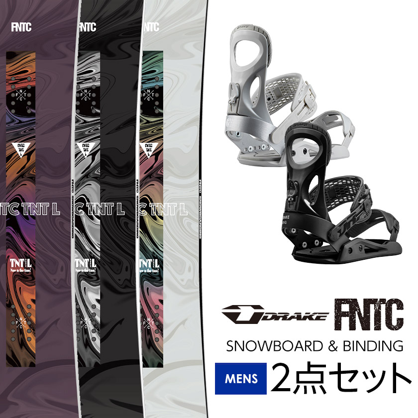 楽天市場】スノーボード 板 メンズ レディース 2点 セット FNTC TNT L
