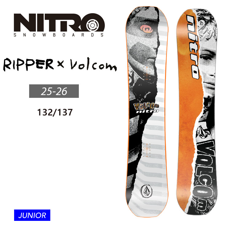 VOLCOM×Nitro Beast スノーボード 151サイズ NITRO BEAST NITRO VOLCOM×Nitro Beast スノーボード 151サイズ NITRO BEAST NITRO