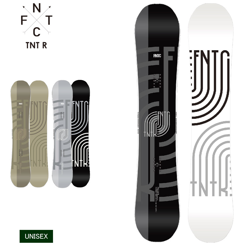 【無料ワックスサービス有】25-26 2026 FNTC エフエヌティーシー TNT R スノーボード 板 ユニセックス