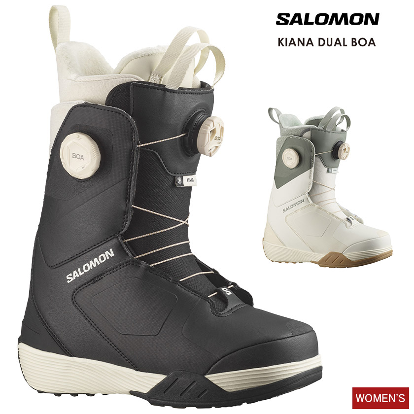 SALOMON VISTA DUAL BOA スノーボードブーツ Salomon Vista Dual BOA Snowboard Boots 2025 // Women's – THE SKI
