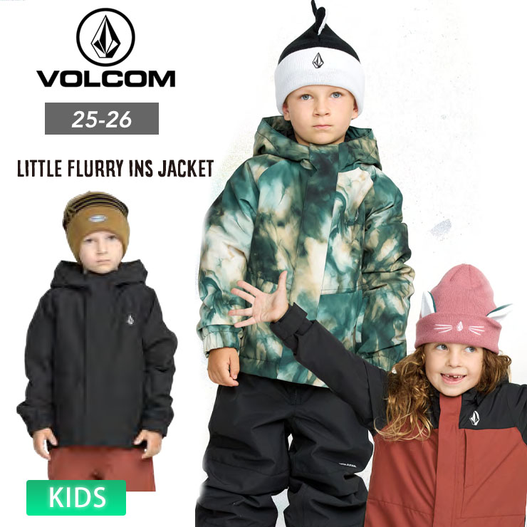 楽天市場】25-26 2026 VOLCOM ボルコム CHAOS FZ JACKET キッズ