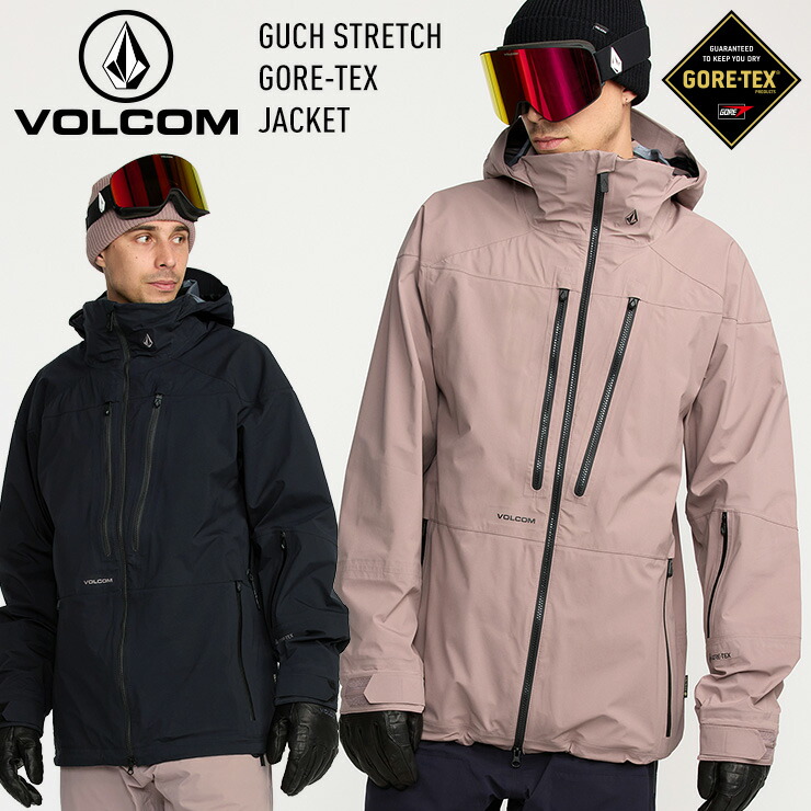 25-26 VOLCOM ボルコム GUCH STRETCH GORE-TEX JACKET グッチ ストレッチ ゴアテックスジャケット スノーボード スキー ウェア G0652600【JSBCスノータウン】｜JSBCスノータウン