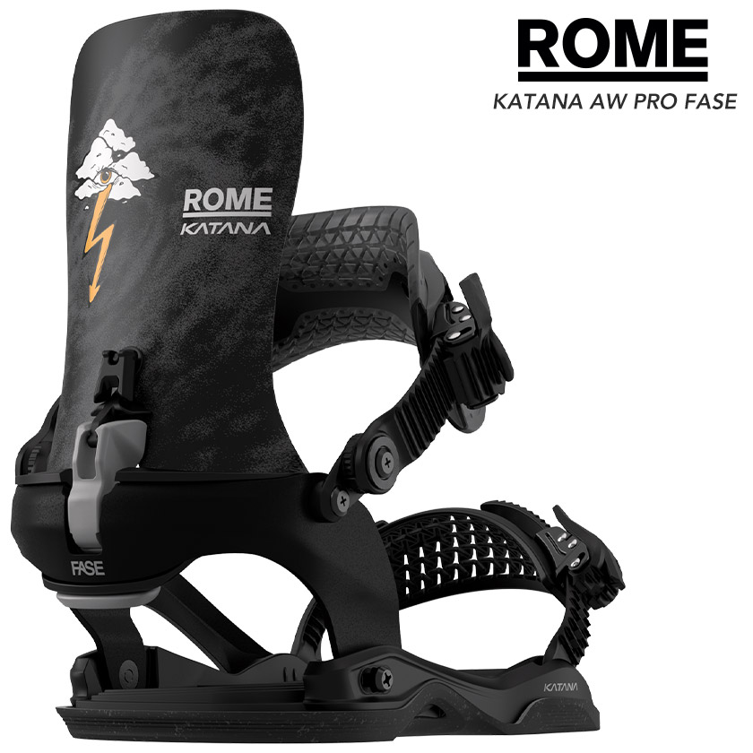 早期予約 26-27 2027 ROME ローム KATANA AW PRO FASE カタナ プロ フェーズ スノーボード ビンディング バインディング ハードギア｜JSBCスノータウン