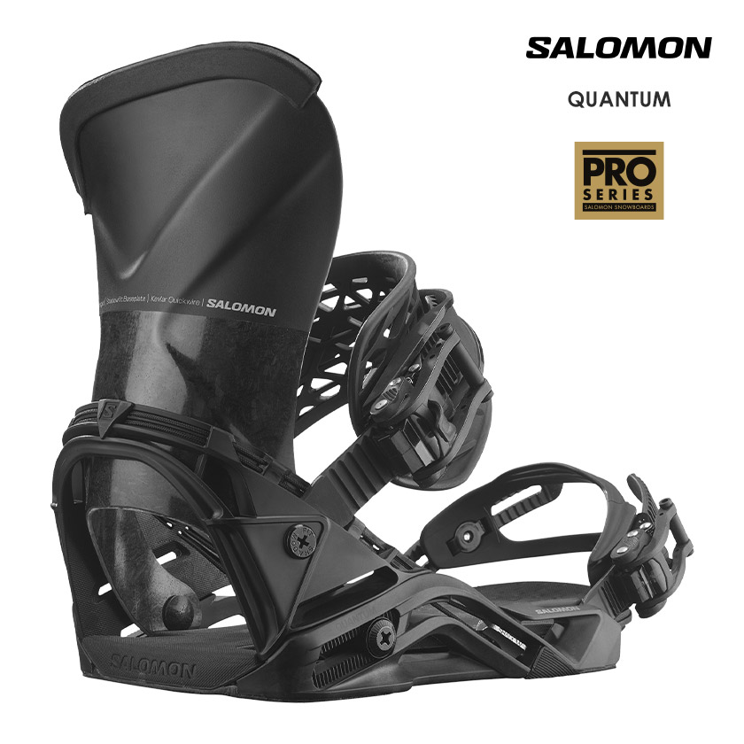 早期予約 26-27 2027 SALOMON サロモン QUANTUM CARBON クアンタム カーボン スノーボード ビンディング バインディング ハードギア|JSBCスノータウン