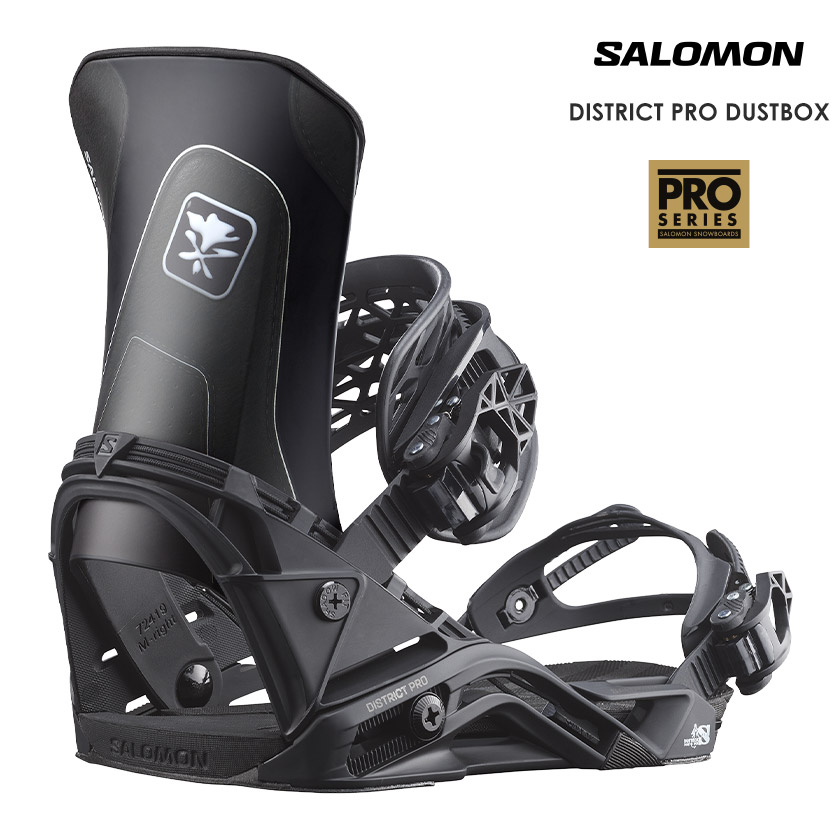 早期予約 26-27 2027 SALOMON サロモン DISTRICT PRO DUST BOX ディストリクト プロ ダストボックス スノーボード ビンディング バインディング ハードギア｜JSBCスノータウン 55,000円