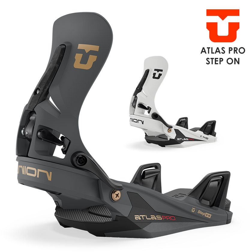 早期予約 26-27 2027 UNION ユニオン ATLAS PRO STEP ON アトラスプロ ステップオン スノーボード ビンディング バインディング ハードギア｜JSBCスノータウン 45,540円