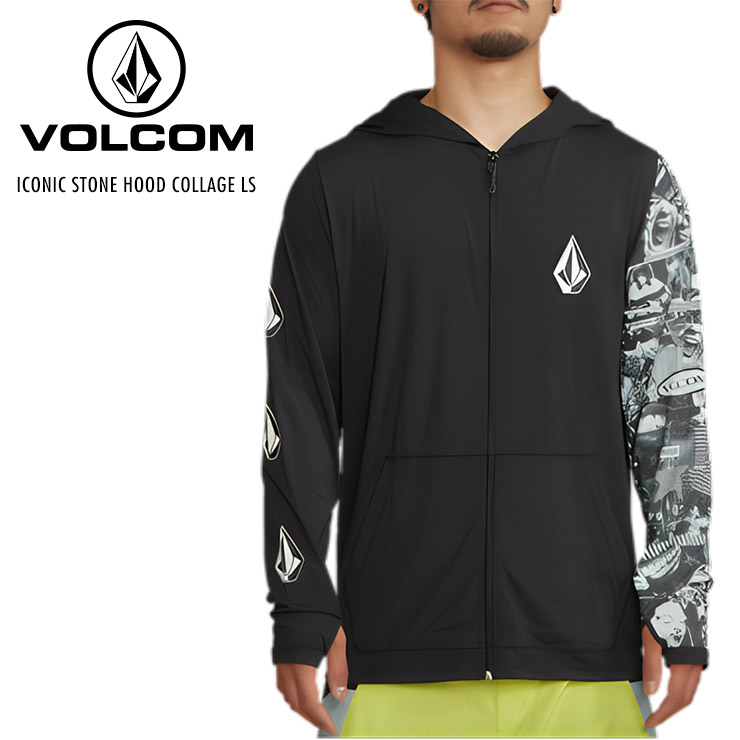 【楽天市場】VOLCOM ボルコム ICONIC STONE COLLAGE LONG SLEEVE RASHGUARD A9312203 ...